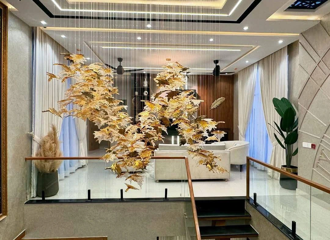 1 KANAL MODERN HOUSE UPPER LOBBY
