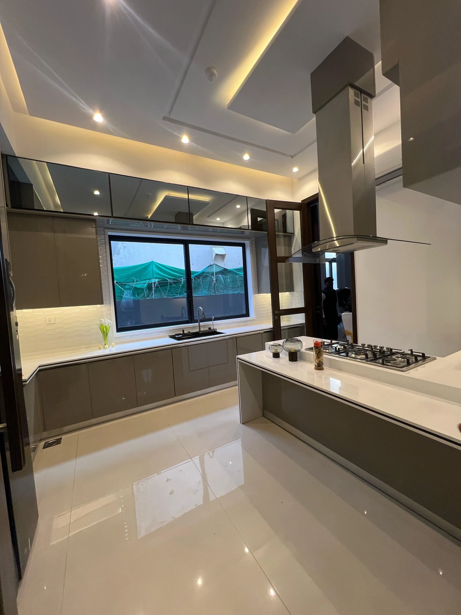 21-Marla Modern Design Corner House kitchen