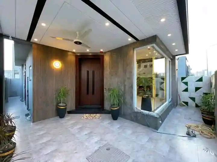 5-Marla Modern Elegant House front door