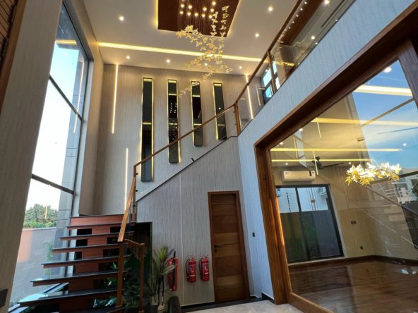 1 KANAL MODERN HOUSE LOBBY & STAIRS