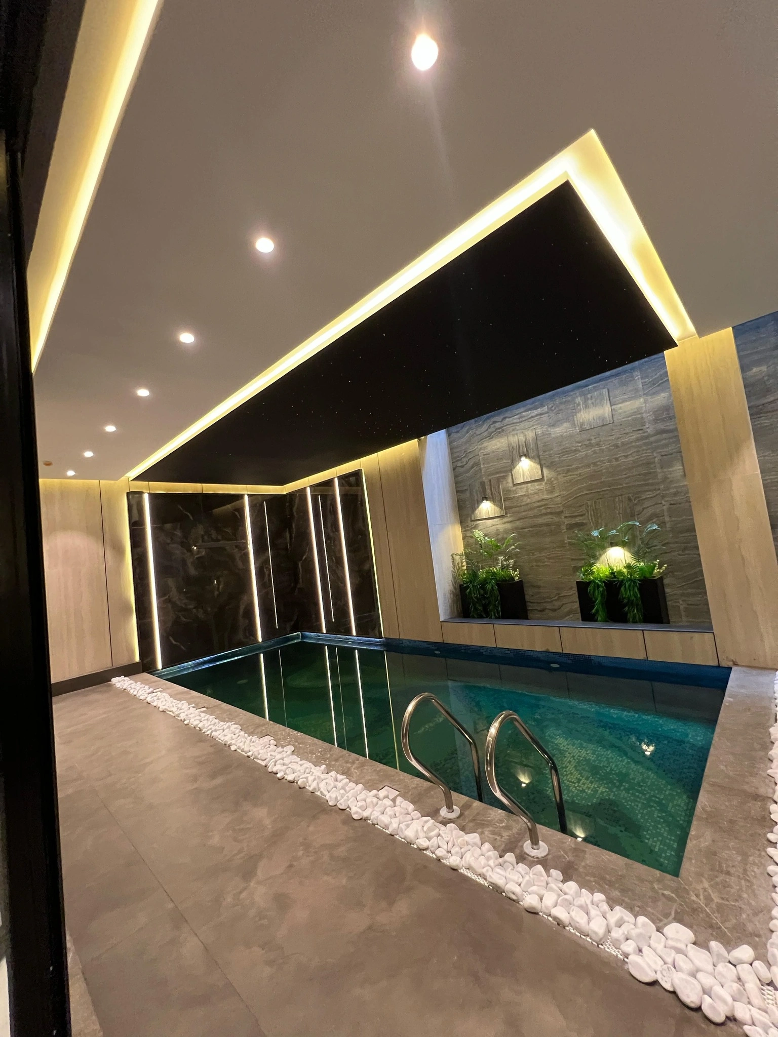 1-Kanal Brand New Fully Furnished House swimming pool