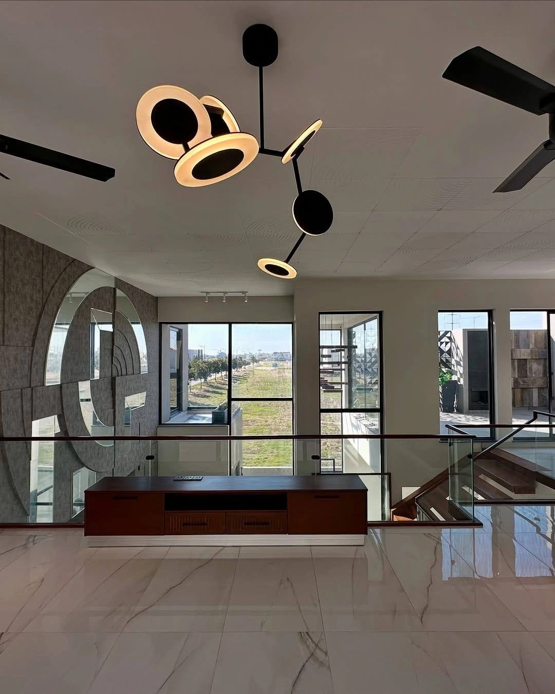 1-Kanal Modern Designer House for Sale in DHA Lahore upper lobby