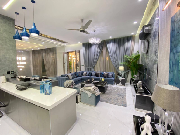 2 KANAL HOUSE IN DHA LAHORE TV LOUNGE SPACE