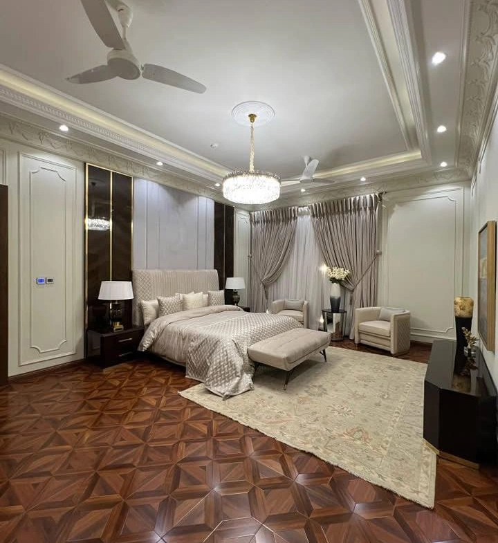 2 Kanal Brand New Furnished Classical House bed room
