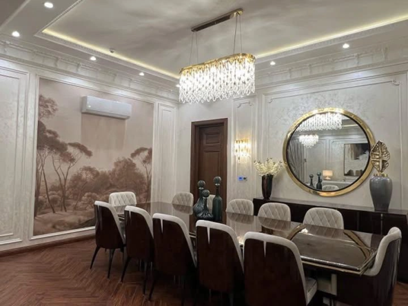2 Kanal Brand New Furnished Classical House dining area