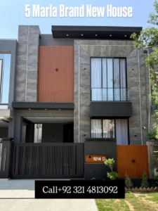 double story 5  marla house design