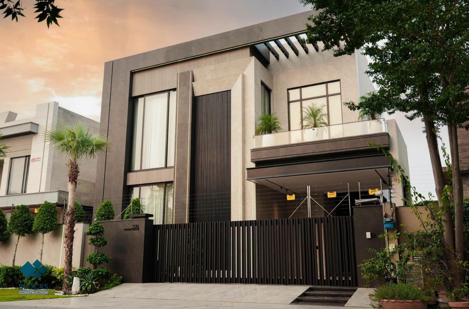 1 Kanal brand new furnished house for sale DHA Lahore - front elevation