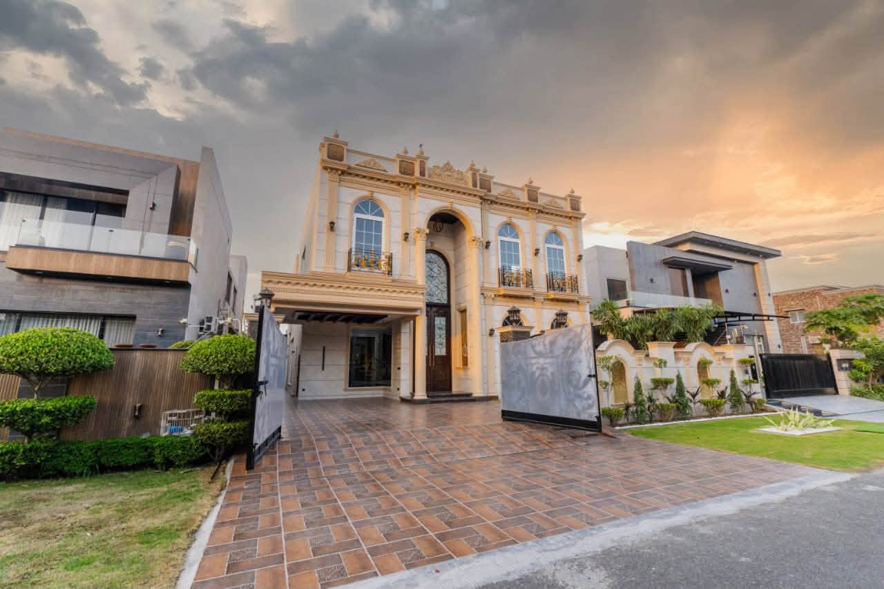 1 Kanal Spanish design house for sale in DHA Phase 7 Block P, front elevation
